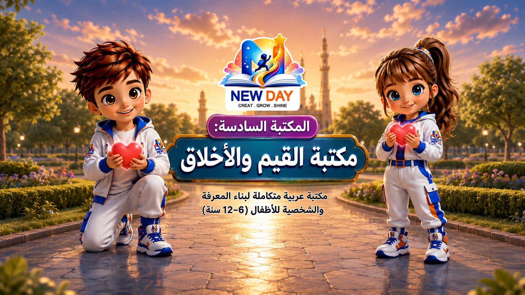 غلاف مكتبة مكتبة القيم والأخلاق
