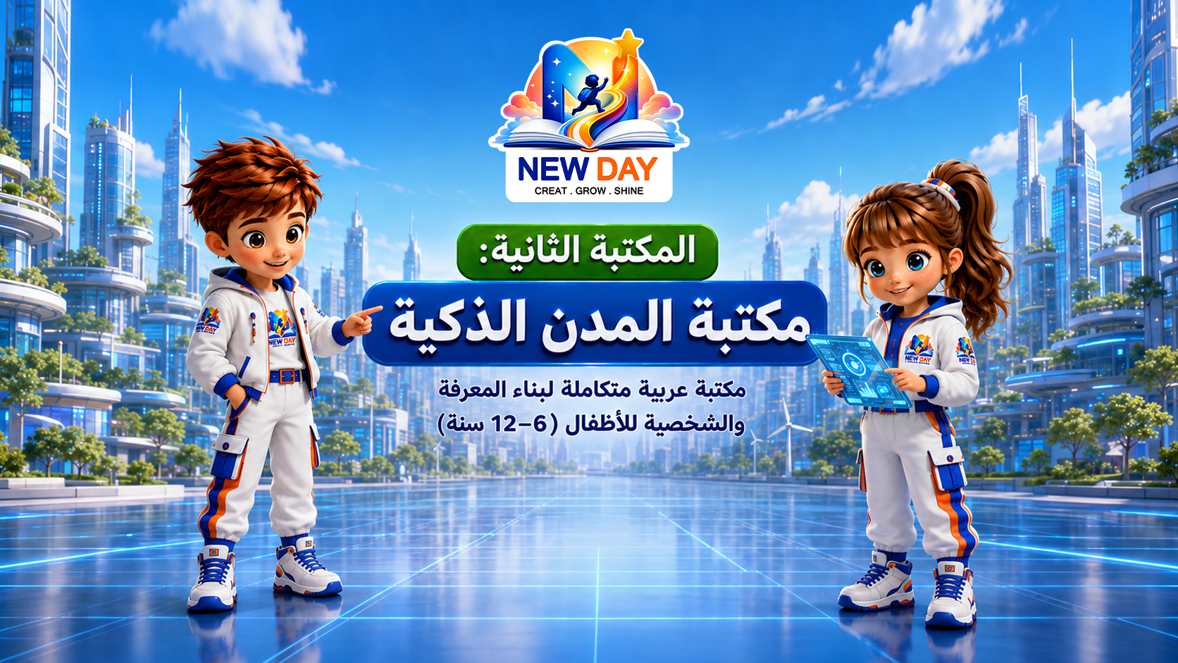 غلاف مكتبة مكتبة المدن الذكية