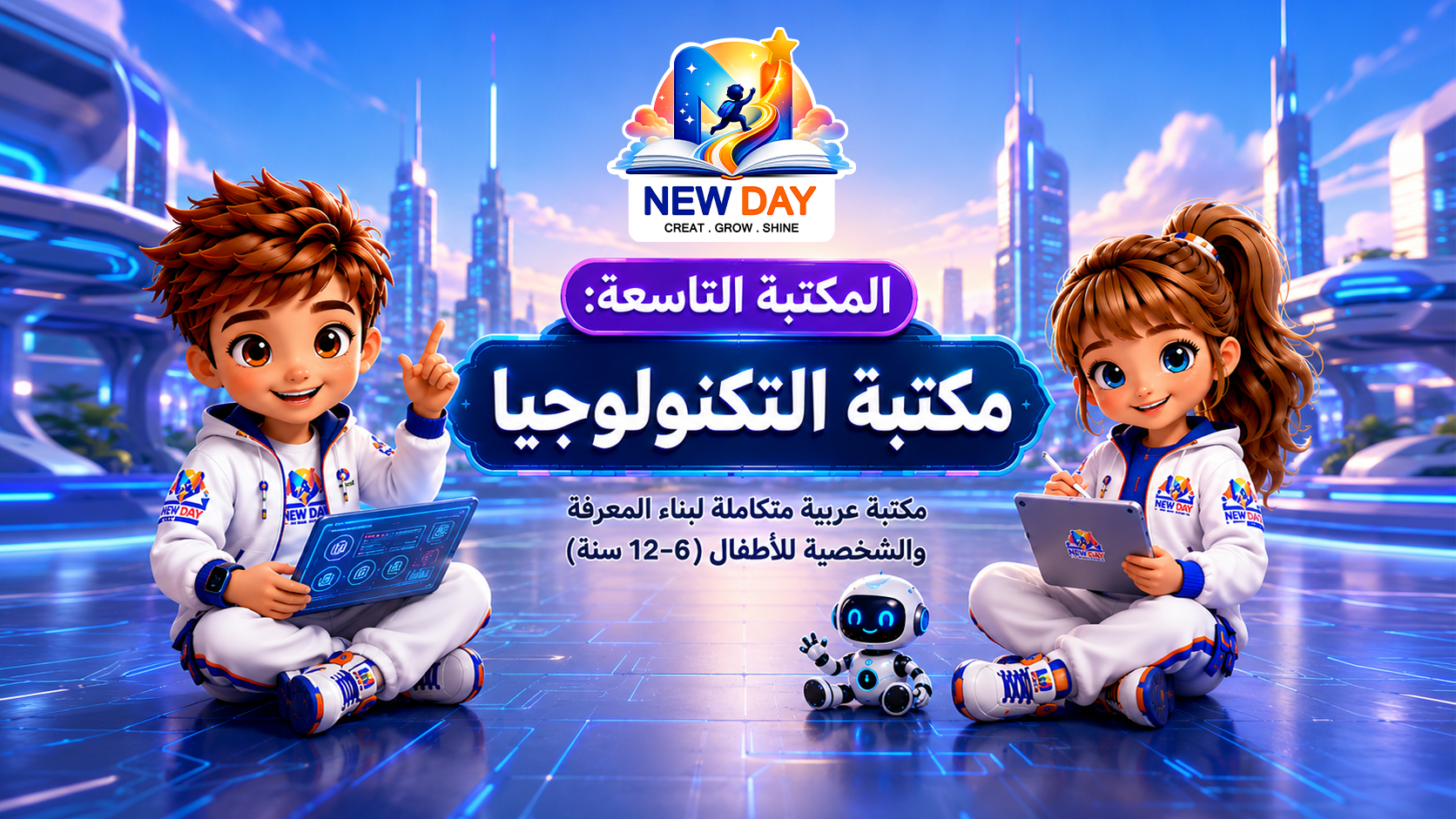 غلاف مكتبة مكتبة التكنولوجيا