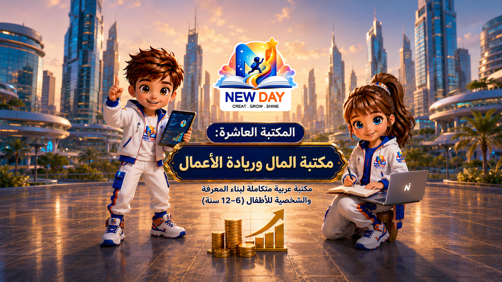 غلاف مكتبة مكتبة المال وريادة الأعمال