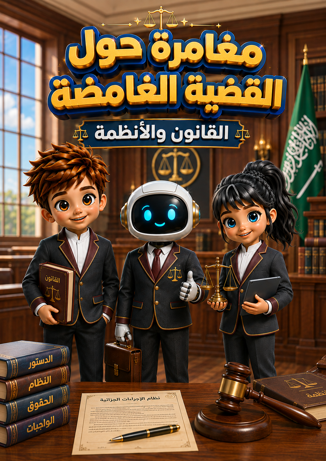 غلاف مغامرة حول القضية الغامضة
