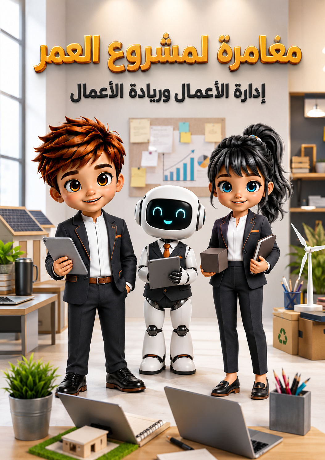 غلاف مغامرة لمشروع العمر